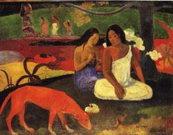 Paul Gauguin Arearea(Joyousness) Sweden oil painting art